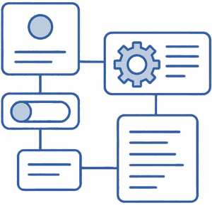 NFS оптимизация: ключевые методы повышения производительности и надежности Абстрактная схема параметров настройки NFS и конфигурационных блоков