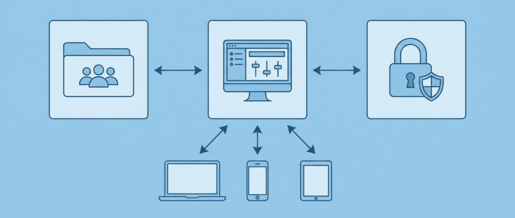 wg-portal настройка: корпоративный VPN для 80+ сотрудников Архитектура wg-portal — интеграция с Active Directory и WireGuard