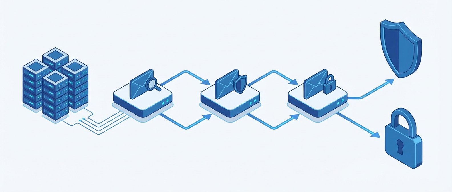 Корпоративная почта попадает в спам — пошаговая диагностика Диаграмма проверки DNS-записей для корпоративной почты