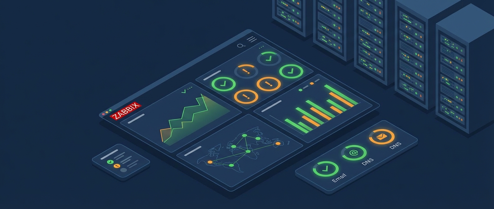 Автоматизация проверки доставляемости почты через Zabbix
