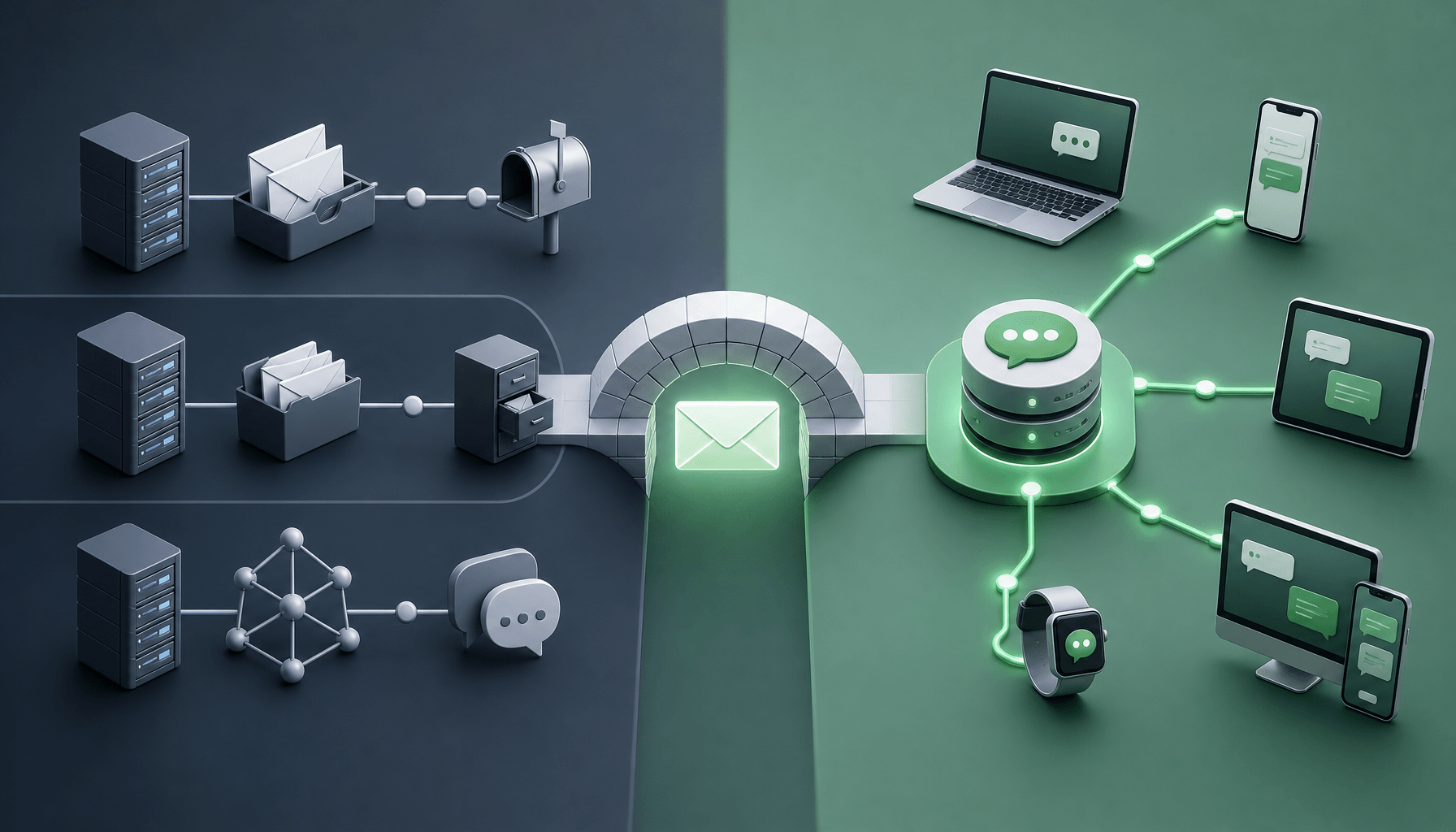 Что такое chatmail и чем он отличается от классического SMTP/IMAP и XMPP