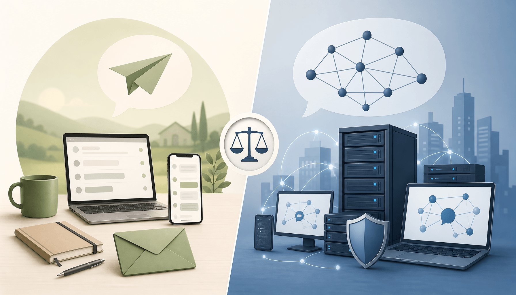 Когда chatmail подходит команде, а когда лучше Snikket или Matrix