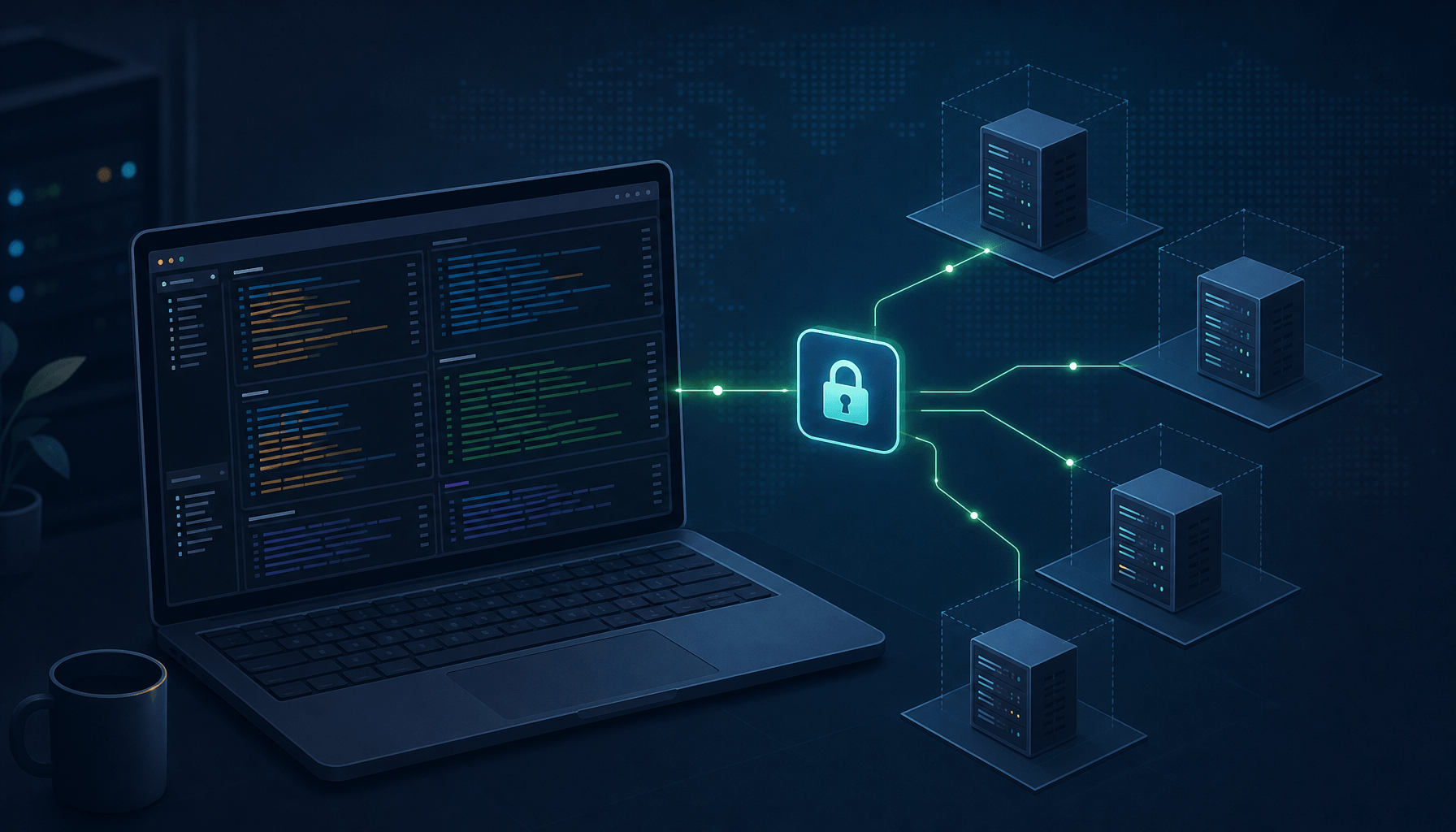 Настройка подключения: работа с удаленными хостами через SSH без лишних агентов